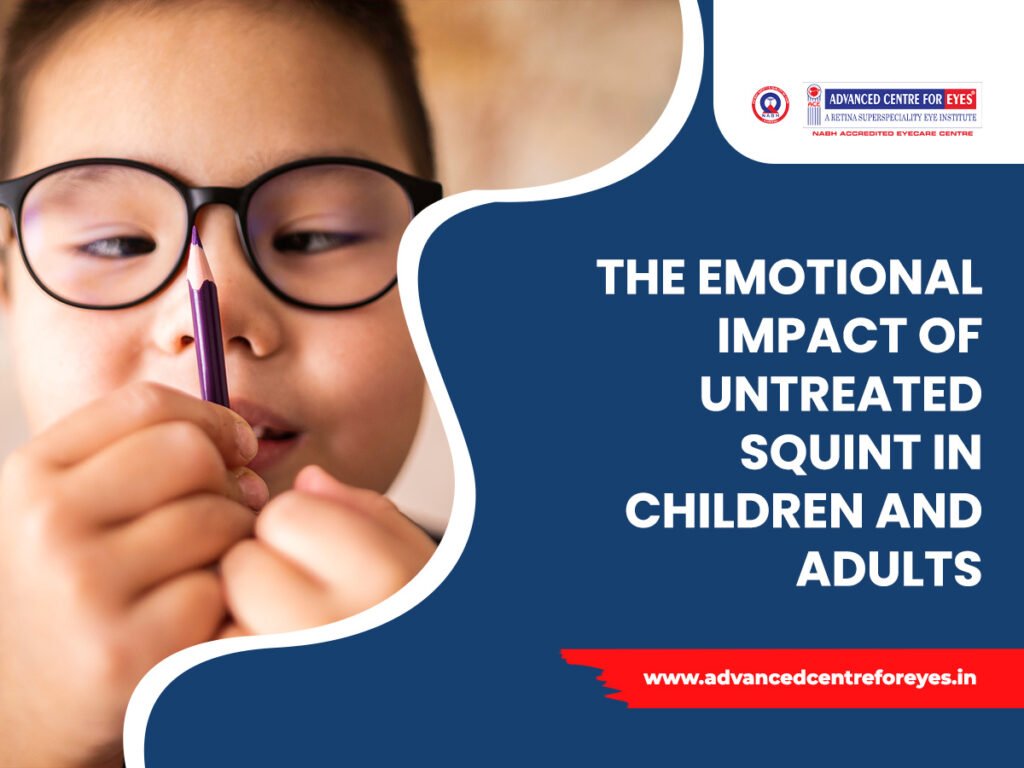 The Emotional Impact of Untreated Squint in Children and Adults