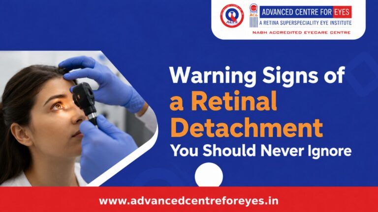 Warning Signs of a Retinal Detachment You Should Never Ignore